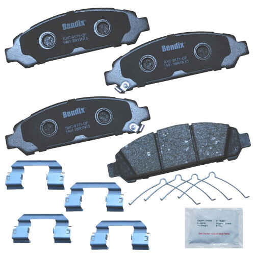 Ceramiczne klocki hamulcowe przednie Bendix Priority1 CFC1401 do Toyoty Venza 2016-2009