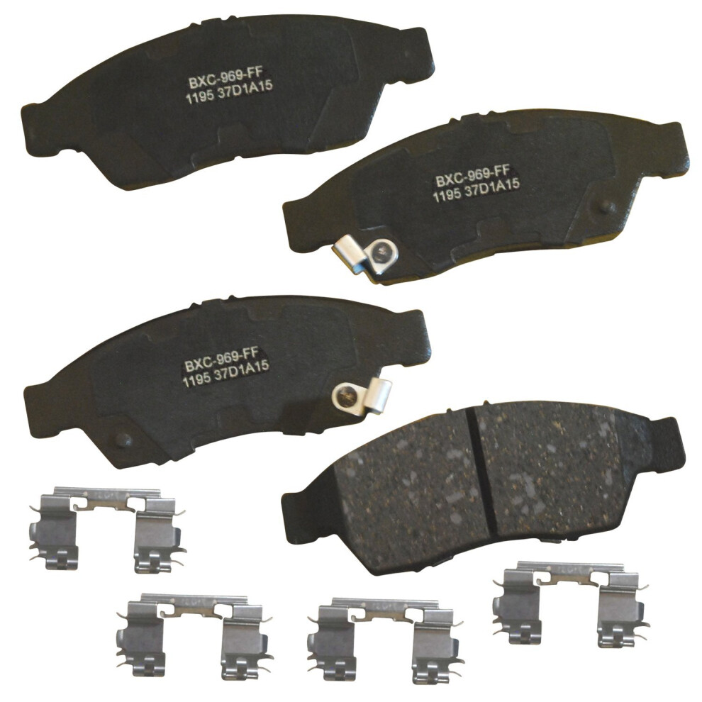 Bendix Premium Sbc1195 Ceramic Front Brake Pads For Suzuki Aerio 2007-2006 887243227216