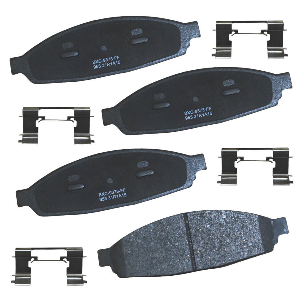 Bendix Premium Sbc953 Ceramic Front Brake Pads For Lincoln Aviator 2005-2003 887243225434