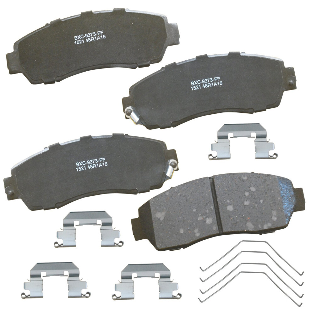 Bendix Premium Sbc1521 Ceramic Front Brake Pads For Select Models Acura Rdx Honda Accord Crosstour Cr-V Odyssey Passport Subaru Legacy 887243229005