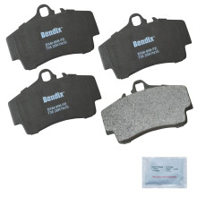 Bendix Priority1 CFM738 pσlmetaliczne tylne klocki hamulcowe do Porsche 911 2004-1999 911 2008-2006 Boxster 2008-1997 Boxster 2012 Cayman 2008-2006 C