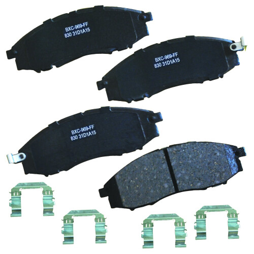 Pastilhas de Travão Cerâmicas Bendix Premium SBC830 para Nissan Frontier 2004-2003, Xterra 2004-2000