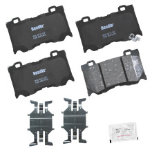 Bendix Priority1 CFC1346 ceramiczne przednie klocki hamulcowe do wybranych modeli INFINITI FX50 G37 M37 M56 Q50 Q60 Q70 Q70L QX70 Nissan 370Z Z