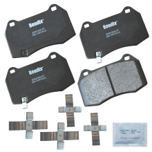 Bendix Priority1 CFM960 pσlmetaliczne przednie klocki hamulcowe dla INFINITI G35 2004 Nissan 350Z 2009-2003 Sentra 2006-2004