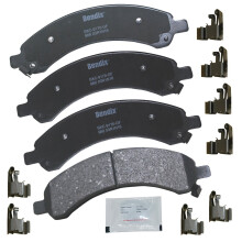 Bendix Priority1 CFC989 ceramiczne tylne klocki hamulcowe dla Chevrolet Express 3500 2008-2003 GMC Savana 3500 2008-2003