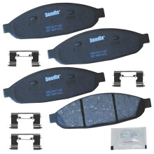 Bendix Priority1 CFC997 Ceramiczne przednie klocki hamulcowe do Chryslera Pacifica 2008-2004