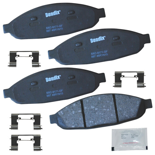 Bendix Priority1 CFC997 Ceramiczne przednie klocki hamulcowe do Chryslera Pacifica 2008-2004