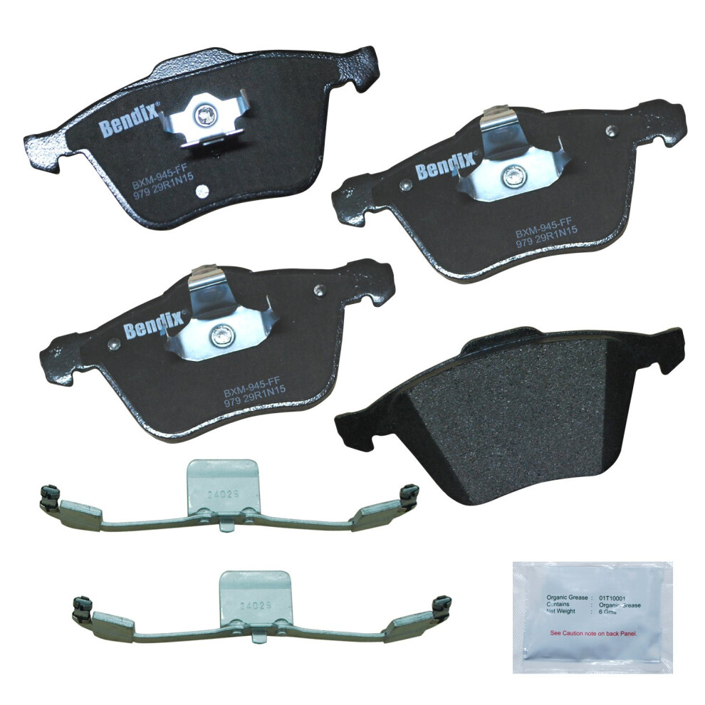 Bendix Priority1 Cfm979 Semi-Metallic Front Brake Pads For Volvo Xc90 2014-2003 887243213240