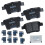 Pastilhas de Freio Cerâmicas Bendix Priority1 CFC1071 para Modelos Ford, Jaguar e Mercury 1