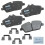 Ceramiczne klocki hamulcowe przednie Bendix Priority1 CFC1308 do Mini Cooper 2024-2007 1