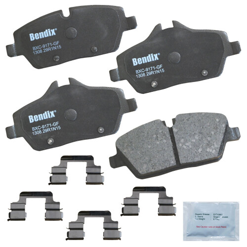 Ceramiczne klocki hamulcowe przednie Bendix Priority1 CFC1308 do Mini Cooper 2024-2007