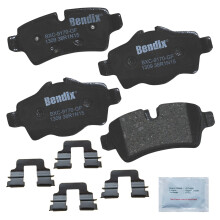 Ceramiczne tylne klocki hamulcowe Bendix Priority1 CFC1309 do Mini Cooper 2016-2007