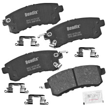 Bendix Priority1 CFC1510 ceramiczne tylne klocki hamulcowe dla INFINITI QX56 2013-2011 QX80 2024-2014 Nissan Armada 2023-2017