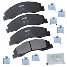 Bendix Priority1 CFM1328 Pσlmetaliczne klocki hamulcowe przednie do wybranych modeli Ford E-150 E-150 Econoline E-250 E-350 Super Duty E-450 Econolin