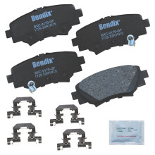 Bendix Priority1 CFC1729 ceramiczne tylne klocki hamulcowe do Mazda 3 2018-2014 3 Sport 2016-2014