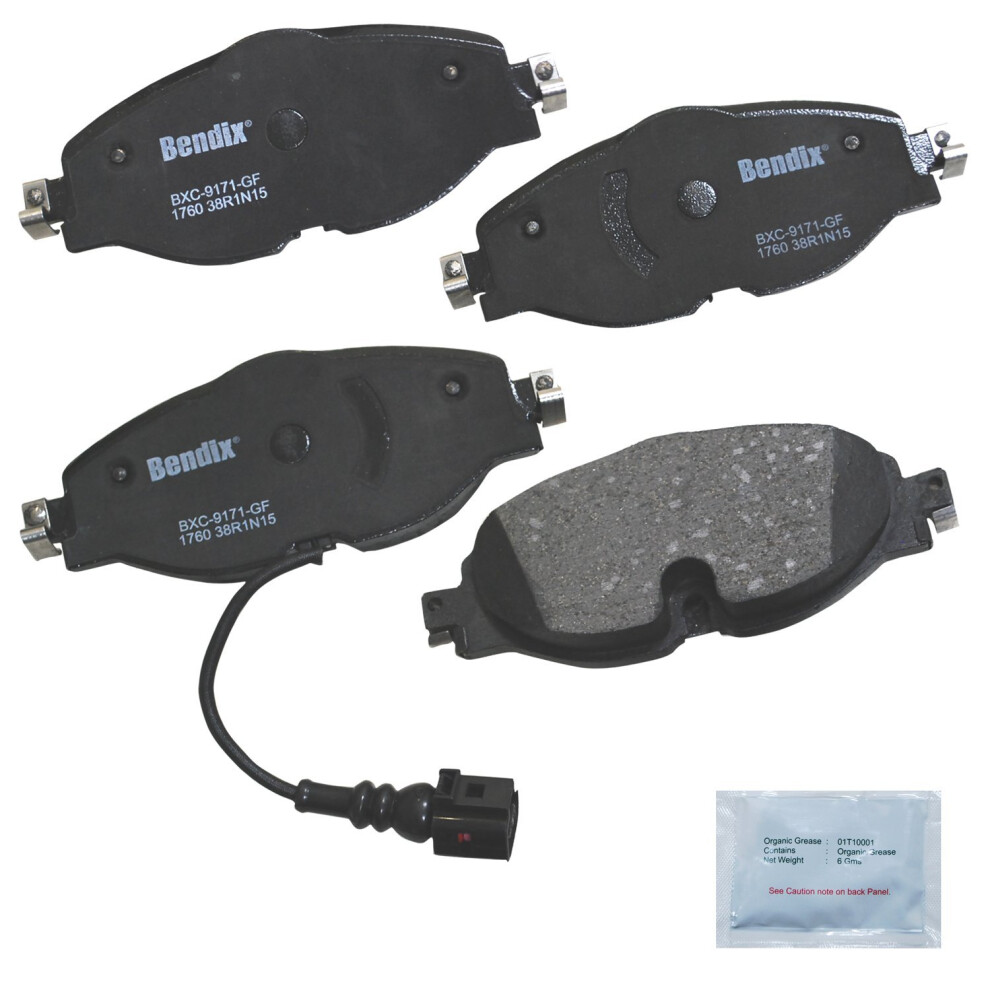 Bendix Priority1 Cfc1760 Disc Brake Pad Set Ceramic For Select Models Audi A1 A3 Quattro Sportback Quattro Quattro Ateca Caddy Alltrack Sportwagen Spo 887243216470