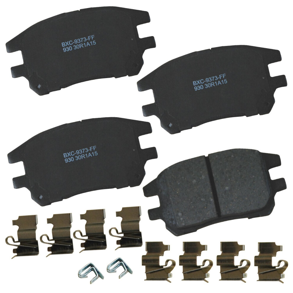 Bendix Premium Sbc930 Ceramic Front Brake Pads For Lexus Rx300 2003-2002 887243225229