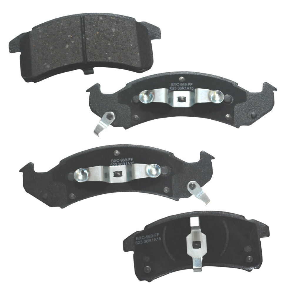 Bendix Premium Sbc623 Ceramic Front Brake Pads For Lesabre Park Avenue Riviera Deville Eldorado Seville Camaro Lumina Apv Van Olds 88 98 Aurora Lss Re 887243222846