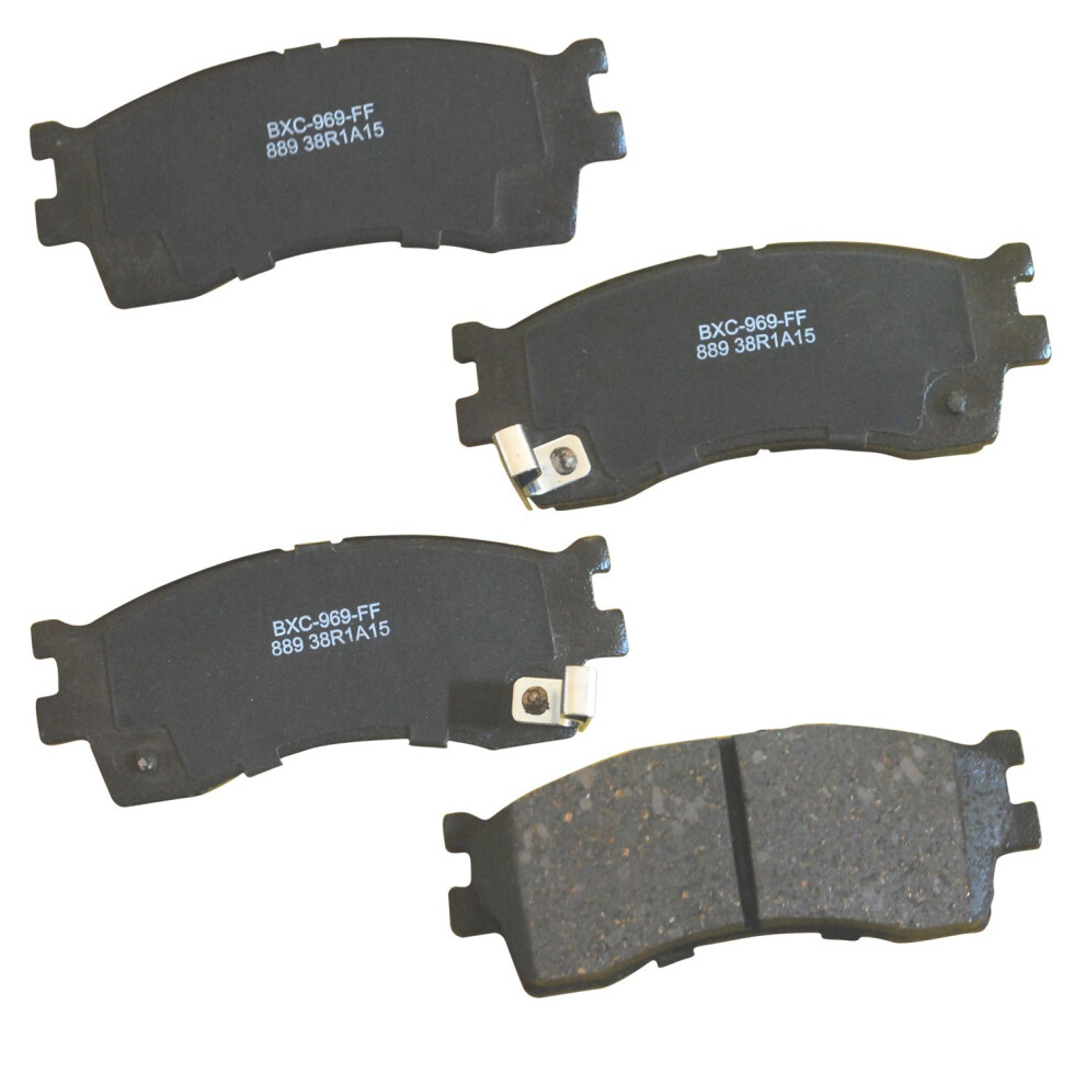 Bendix Premium Sbc889 Ceramic Front Brake Pads For Kia Rio 2005-2003 Sephia 2001-2000 Spectra 2004-2001 887243224819