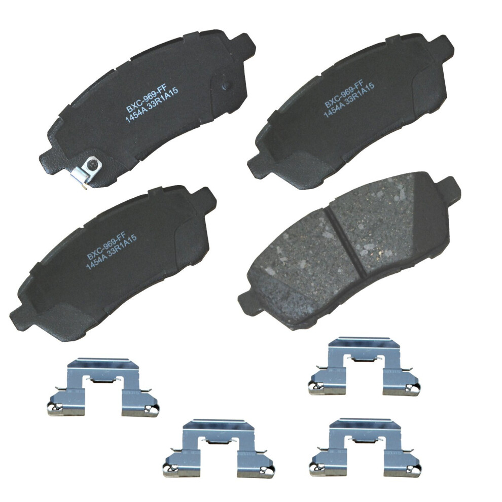 Bendix Premium Sbc1454a Ceramic Front Brake Pads For Mazda 2 2014-2011 Suzuki Swift 2014 Swift 2021-2020 887243228794