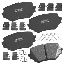 Pastilhas de Travão Cerâmicas Premium Bendix SBC680 para Chevrolet Tracker 2005-2007, Suzuki Grand Vitara 1999-2005