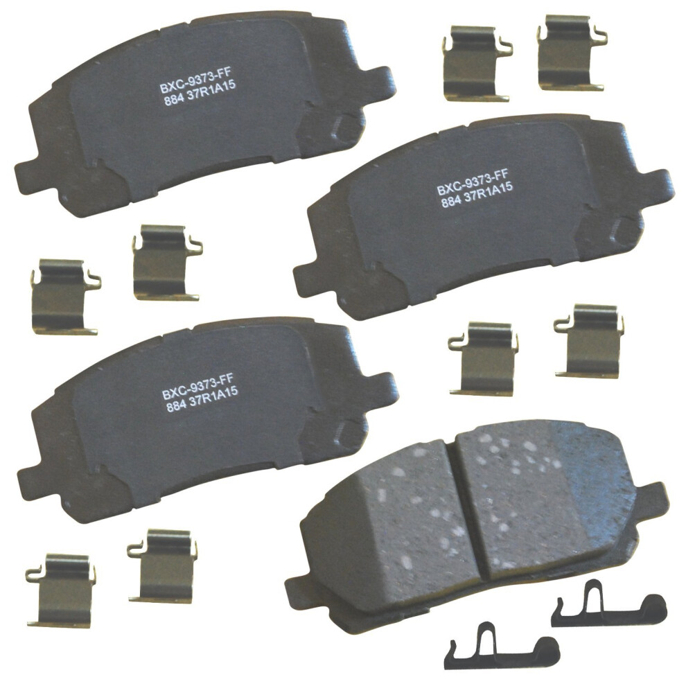 Bendix Premium Sbc884 Ceramic Front Brake Pads For Toyota Highlander 2007-2001 887243224765