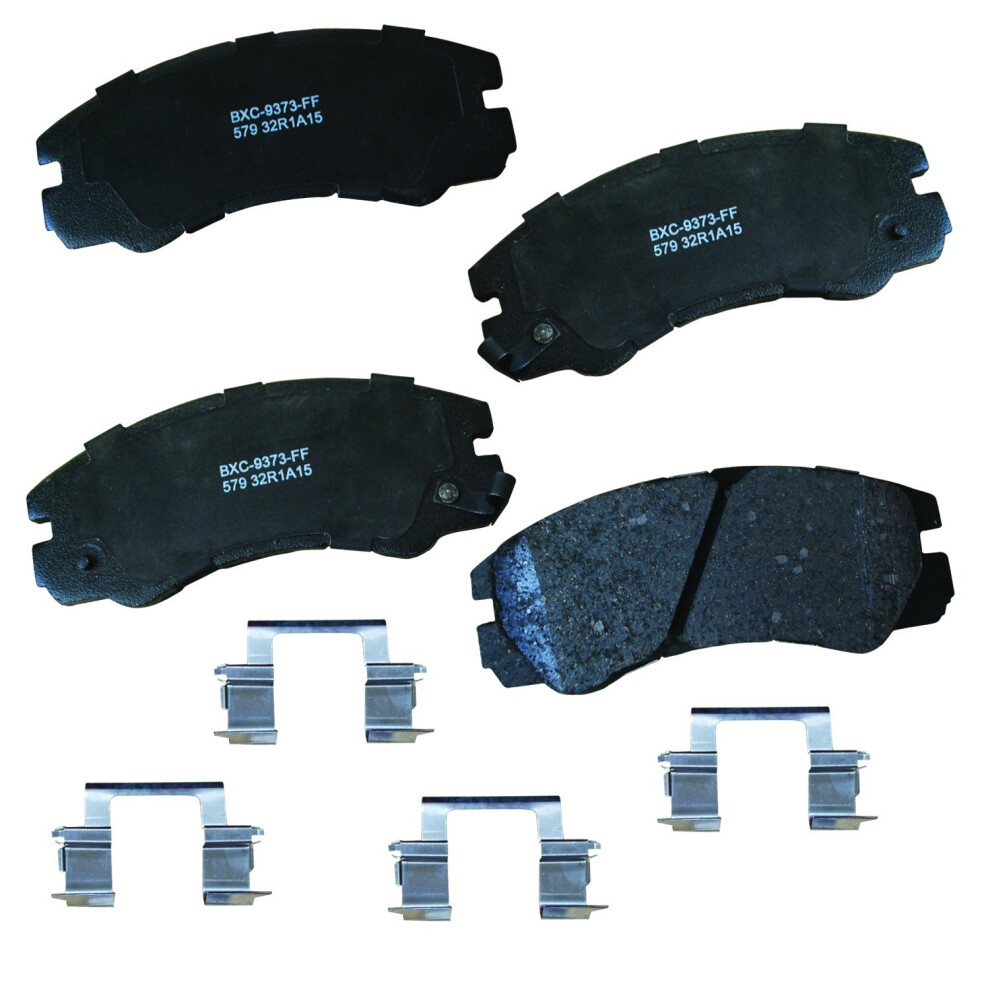 Bendix Premium Sbc579 Ceramic Front Brake Pads For Select Models Acura Slx Honda Passport Isuzu Amigo Axiom Rodeo Rodeo Sport Trooper Vehicross 887243222549