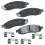 Bendix Premium SBC1015 Pastilhas de Freio Cerâmicas para INFINITI QX56 2004-2006 1