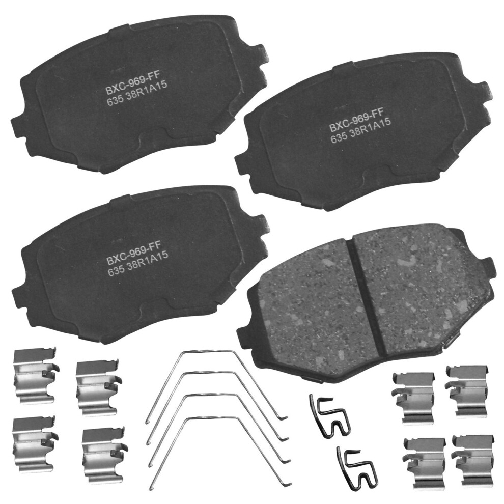 Bendix Premium Sbc635 Ceramic Front Brake Pads For Mazda Miata 1997-1994 Miata 2005-1999 887243222921