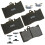 Pastilhas de Travão Cerâmicas Bendix Premium SBC870 para Lexus LS430 2001-2006 1