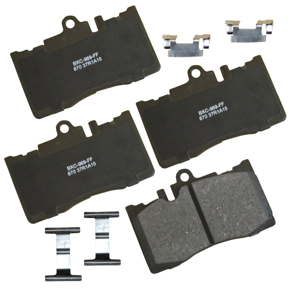 Bendix Premium Sbc870 Ceramic Front Brake Pads For Lexus Ls430 2006-2001 887243224666