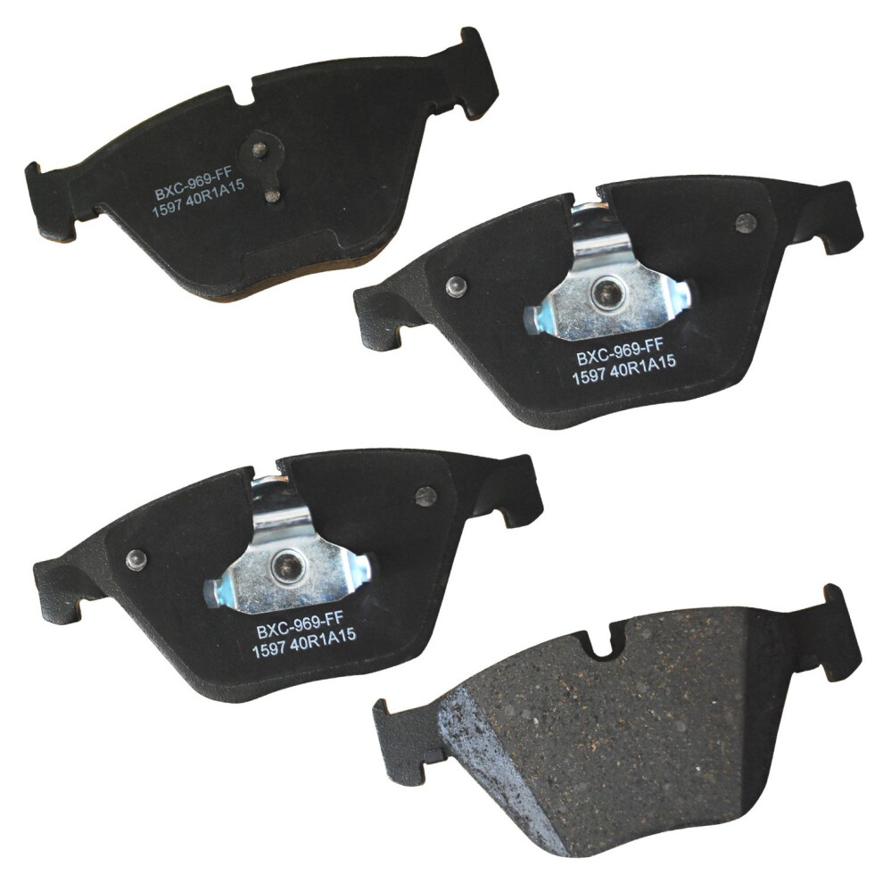 Bendix Premium Sbc1597 Ceramic Front Brake Pads For Select Models Bmw 528I 535D 535D Xdrive 535I 535I Gt Gt 640I 640I Gran Coupe Xdrive 650I Ac 887243229326