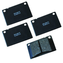 Pastilhas de Travão Cerâmicas Frontal Bendix Premium SBC43 para Volvo 122, 142, 144, 145, 164, 240, 242, 244, 245, 262, 264, 265, 1800, DL, GLE