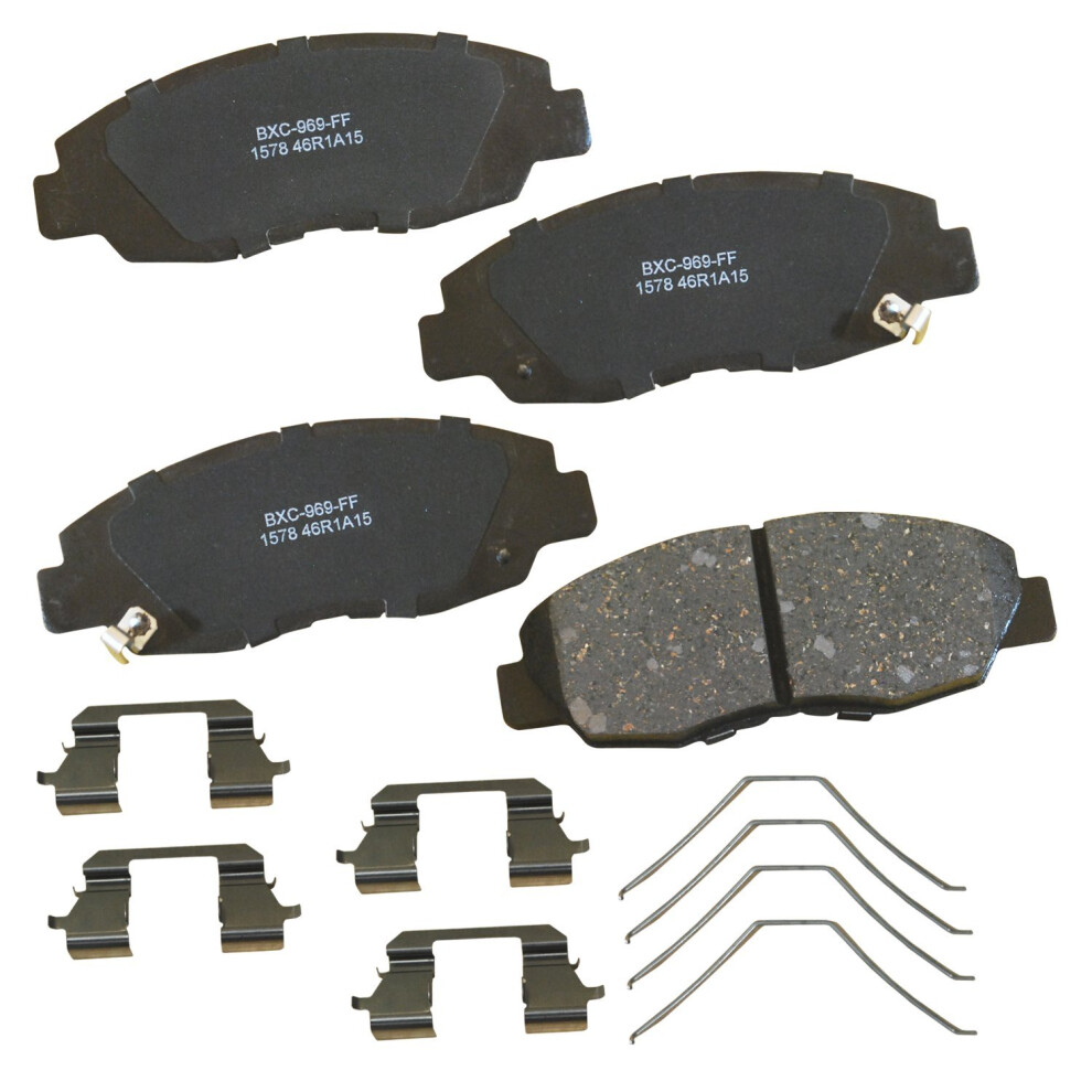 Bendix Premium Sbc1578 Ceramic Front Brake Pads For Honda Civic 2015-2012 887243229234