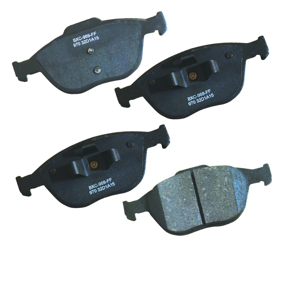 Bendix Premium Sbc970 Ceramic Front Brake Pads For Ford Focus 2004-2002 Transit Connect 2013-2010 887243225571