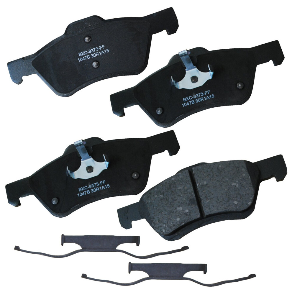 Bendix Premium Sbc1047b Ceramic Front Brake Pads For Ford Escape 2012-2010 Mercury Mariner 2011-2010 887243226257