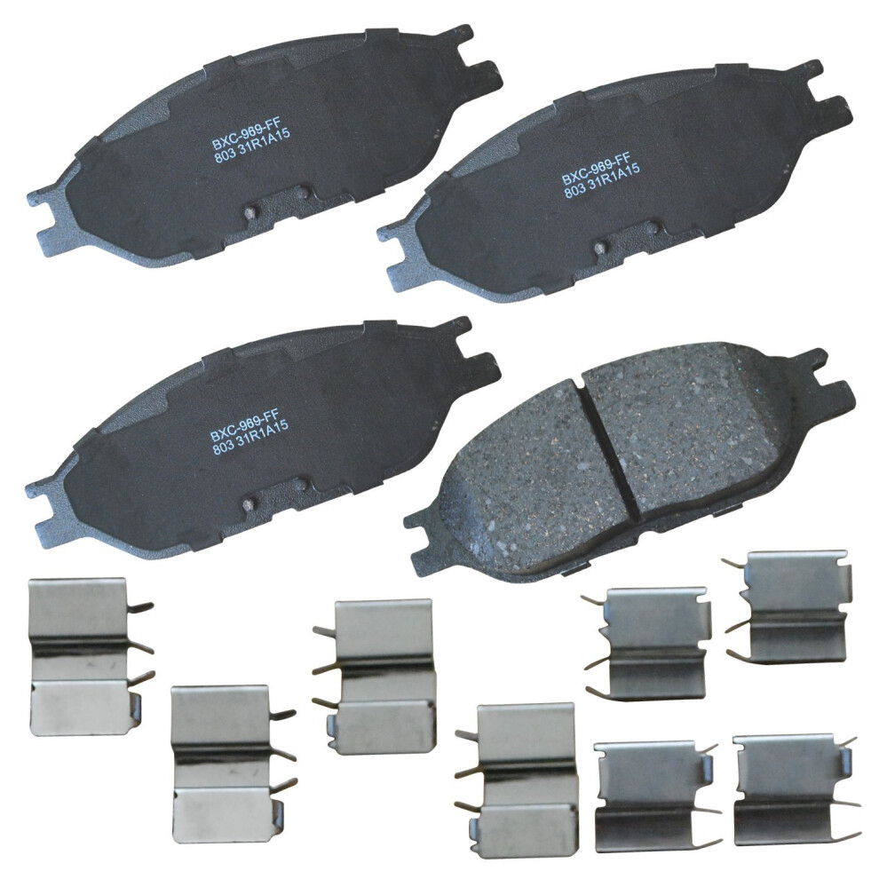 Bendix Premium Sbc803 Ceramic Front Brake Pads For Ford Windstar 2003-1999 887243224161