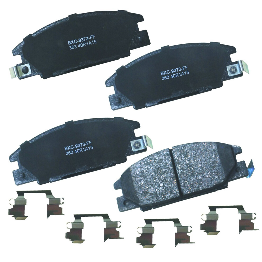Bendix Premium Sbc363 Ceramic Front Brake Pads For Chevrolet Luv 2005-1997 Honda Passport 1996-1994 Isuzu Amigo 1994-1989 Pickup 1995-1988 Rodeo 1 887243221139