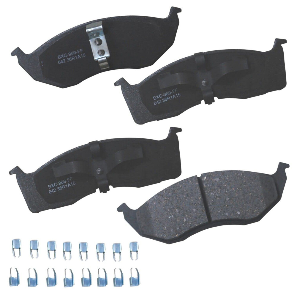 Bendix Premium Sbc642 Ceramic Front Brake Pads For Chrysler Neon 1997-1995 Dodge Neon 1999-1995 Plymouth Neon 1999-1995 887243222976