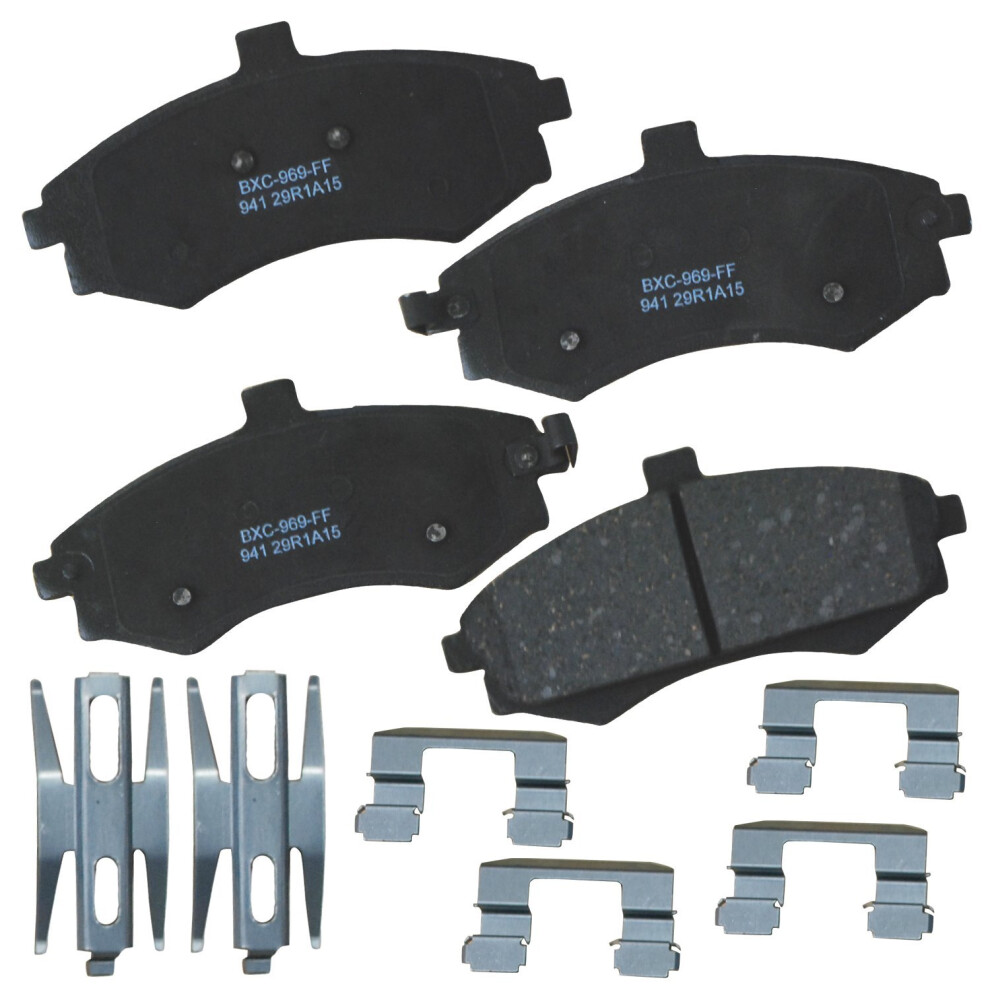 Bendix Premium Sbc941 Ceramic Front Brake Pads For Hyundai Elantra 2005-2002 887243225335