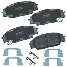 Pastilhas de Travão Cerâmicas Bendix Premium SBC829 para Acura CSX 2011-2007, RSX 2006-2002, Honda Civic 2011-2006, S2000 2009-2000