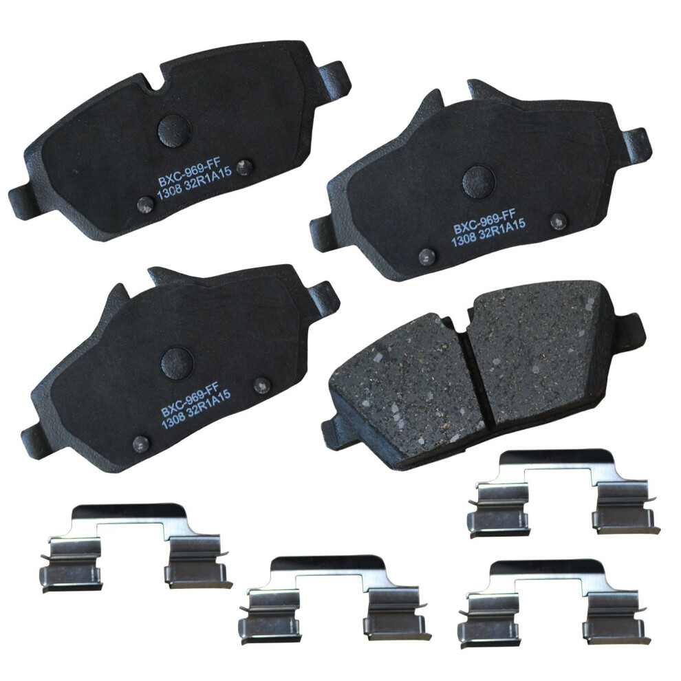 Bendix Premium Sbc1308 Ceramic Front Brake Pads For Mini Cooper 2024-2007 887243227735