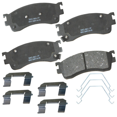 Pastilhas de Travão Cerâmicas Bendix Premium SBC893 para Mazda Protege 2003-2001, Protege5 2003-2002