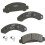 Pastilhas de Freio Cerâmicas Bendix Premium SBC205 para Ford e Mazda 1