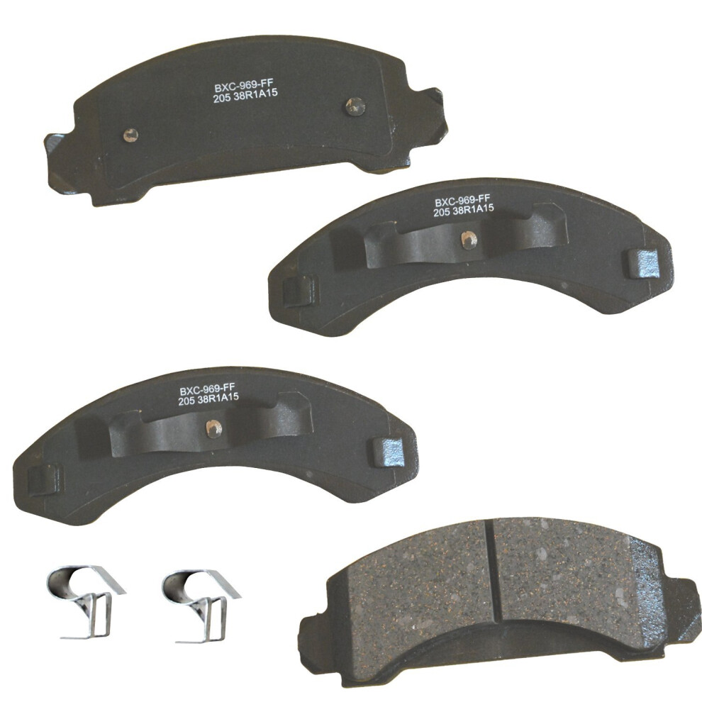 Bendix Premium Sbc205 Ceramic Front Brake Pads For Select Models Ford Aerostar Bronco Ii Explorer Ranger Mazda B2300 B3000 B4000 Navajo 887243220392
