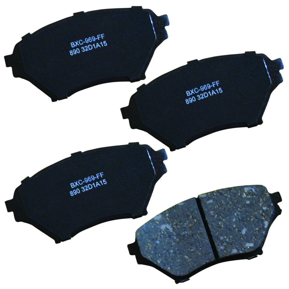 Bendix Premium Sbc890 Ceramic Front Brake Pads For Mazda Miata 2005-2001 887243224826