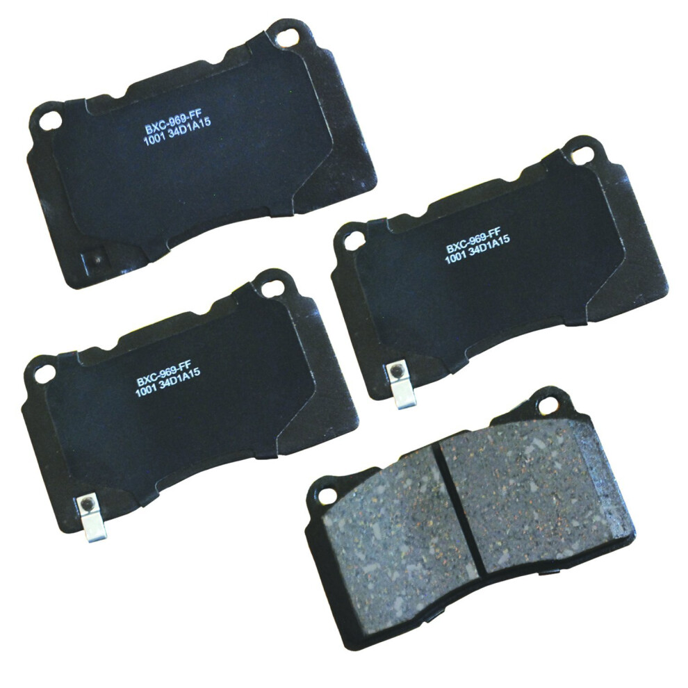 Bendix Premium Sbc1001 Ceramic Front Brake Pads For Select Models Buick Regal Chevrolet Camaro Detomaso Pantera Ford Mustang Mitsubishi Subaru Brz Imp 887243225847