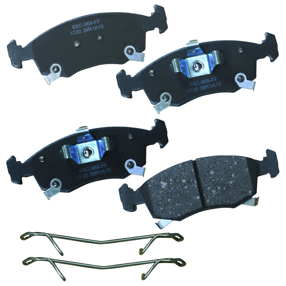 Bendix Premium Sbc1720 Ceramic Front Brake Pads For Fiat 500 2019-2013 887243230001