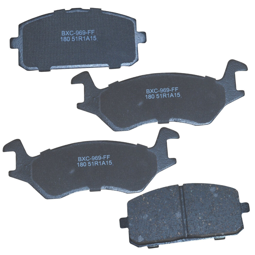 Bendix Premium Sbc180 Ceramic Front Brake Pads For Toyota Starlet 1984-1981 Tercel 1982-1980 887243220347