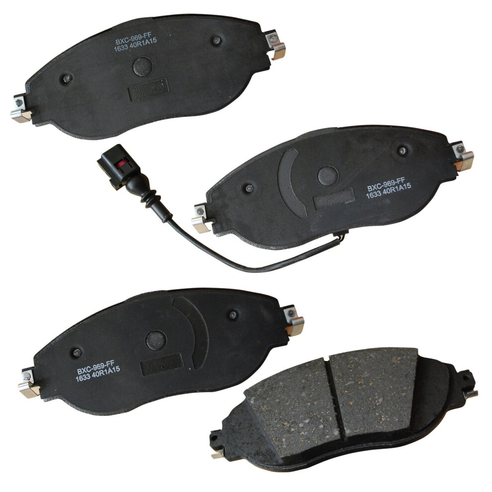 Bendix Premium Sbc1633 Ceramic Front Brake Pads For Select Models Audi A3 Quattro S3 Seat Leon Tarraco Volkswagen Arteon Cc Golf R Gti Jetta 887243229531